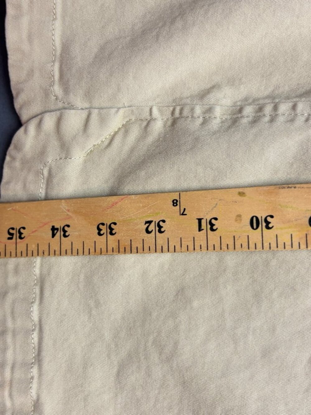 J Jill Live in Chino Size 6 Shirt Dress Khaki Cargo Roll Tab Sleeves Tan Minimal - Picture 7 of 8